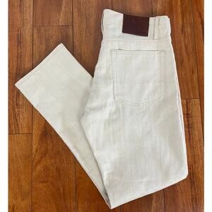 Men's Cream Jeans